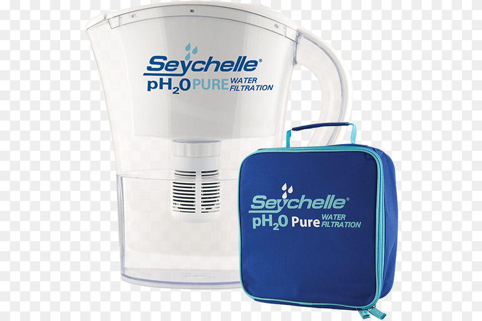 Ph2o Pitcher With Case Ptl Shopping Network Seychelle, Cup, Jug, Accessories, Bag Free Png Download