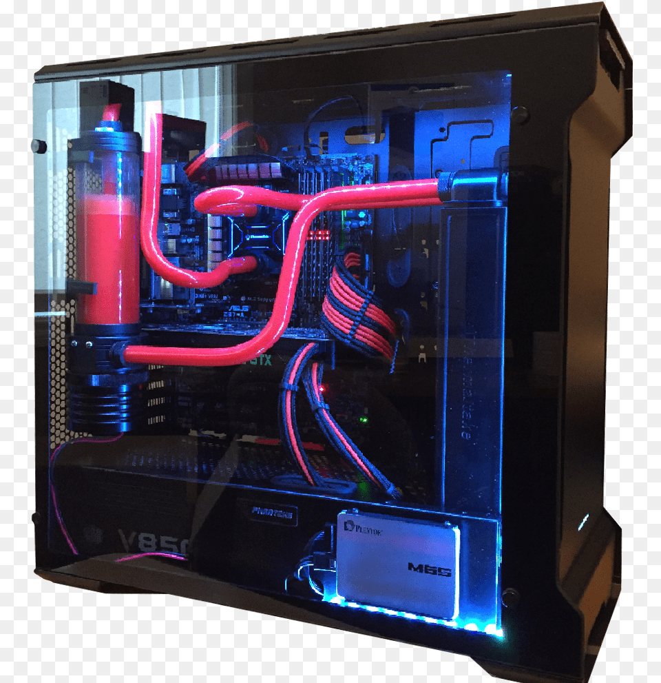 Phanteks Enthoo Evolv Atx Tempered Glass Water Cooling, Computer Hardware, Electronics, Hardware, Light Png