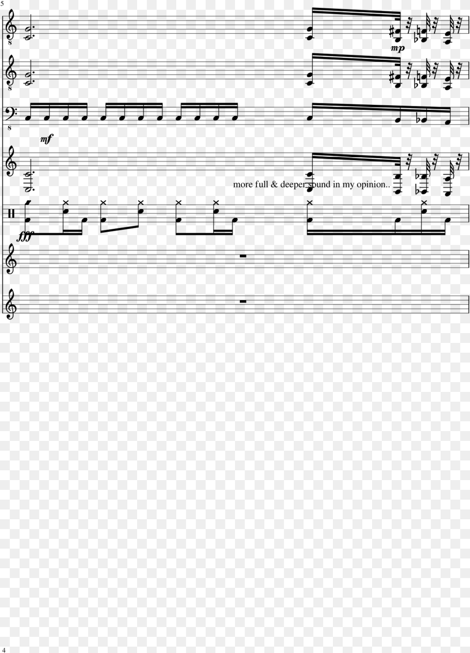 Phantom Of The Opera Slide Sheet Music, Gray Png Image