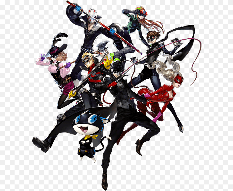 Phantom Thieves Of Hearts Spirit, Person, People, Adult, Man Free Png