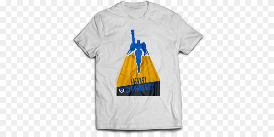 Pharah Aerial Superiority T Shirt, Clothing, T-shirt, Bag Free Transparent Png