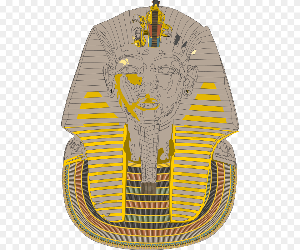 Pharaoh, Face, Head, Person, Adult Free Png Download