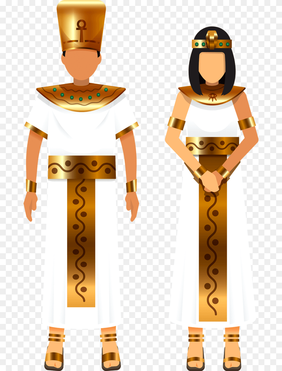 Pharaoh, Clothing, Costume, Person, Adult Free Transparent Png