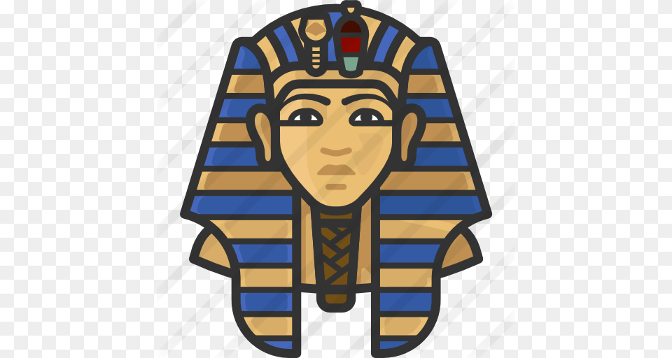 Pharaoh, Face, Head, Person, Art Png Image