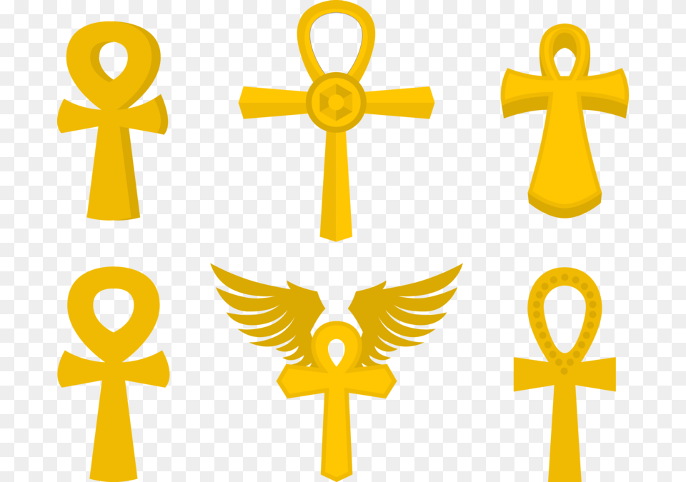 Pharaoh Ancient Religions In Egypt, Cross, Symbol, Person Free Png