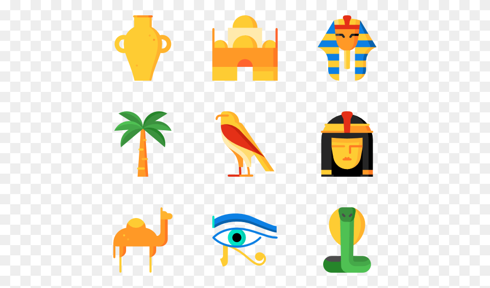 Pharaoh Icon Packs, Animal, Bird, Art, Face Png
