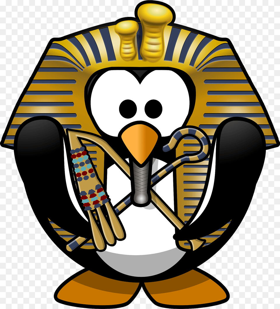 Pharaoh Penguin Clipart, People, Person, Bulldozer, Machine Png