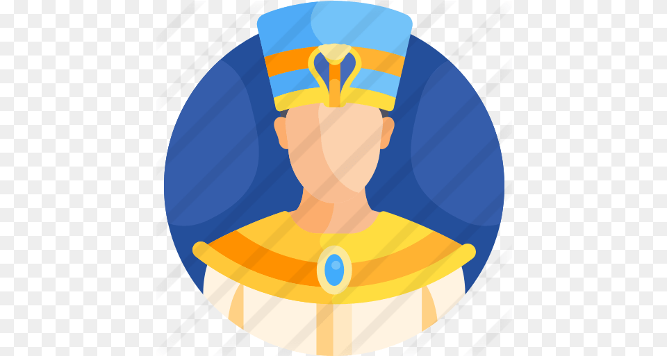 Pharaoh People Icons Religion, Person, Gold, Baby, Face Png