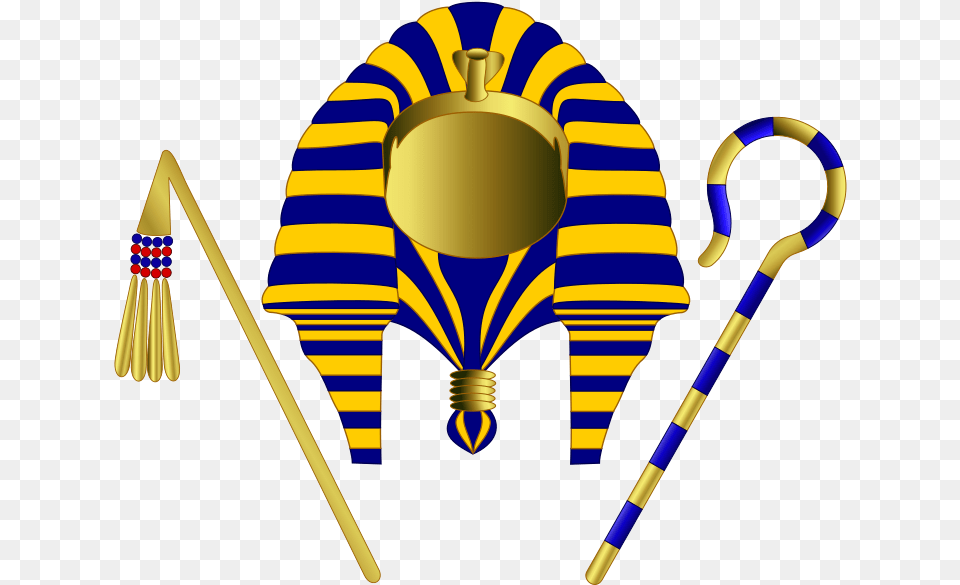 Pharaoh S Staff Clipart Corona Del Faraon Egipcio, Aircraft, Transportation, Vehicle, Person Free Png Download