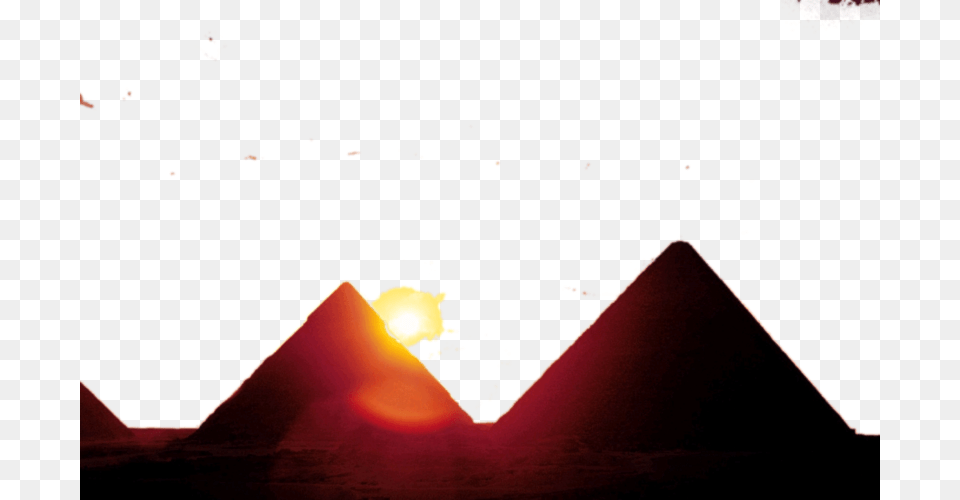 Pharaoh Sunlight, Triangle, Architecture, Building, Lighting Free Png Download