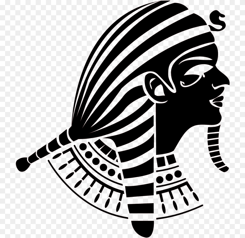 Pharaoh Vector Gangster Svg Black And White Pharaoh Vector Art, Person Png