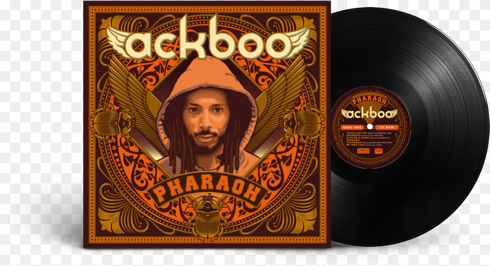 Pharaoh Vinyl Ackboo Pharaoh, Adult, Male, Man, Person Free Transparent Png