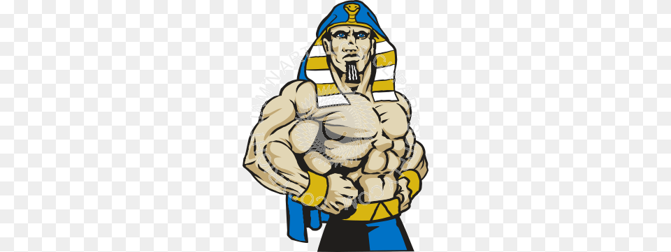Pharaoh With Fists On Hips, Adult, Person, Man, Male Free Transparent Png