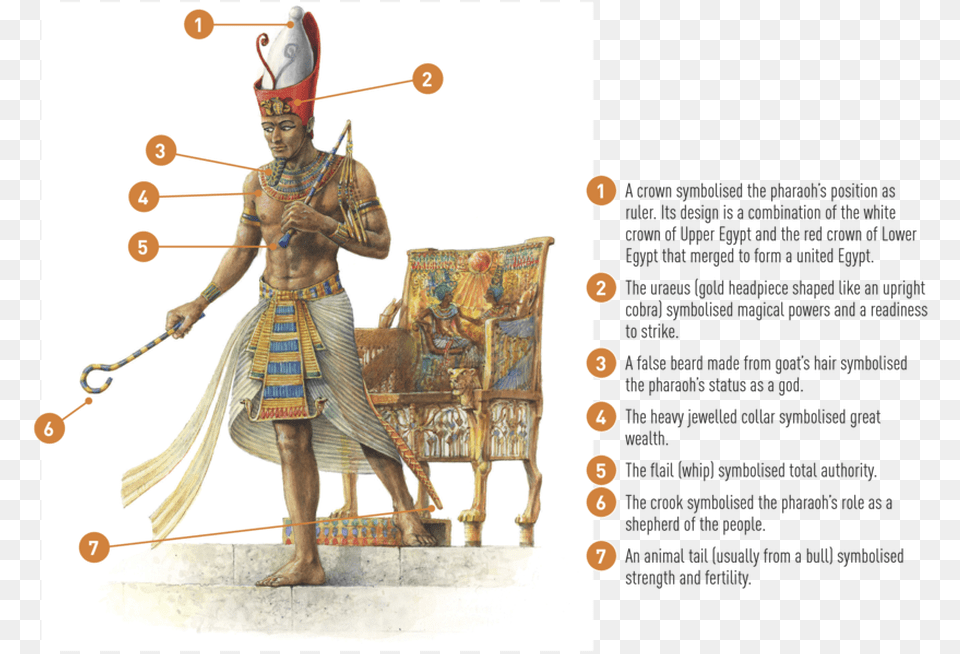 Pharaohs In Ancient Egypt Often Dressed In Special Illustration, Adult, Female, Person, Woman Free Png