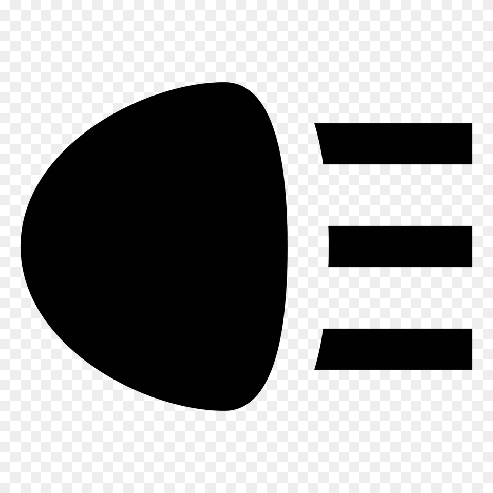 Phare Icon, Gray Png
