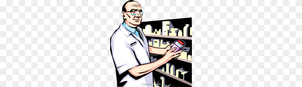 Pharmacist Clipart, Clothing, Coat, Adult, Person Png
