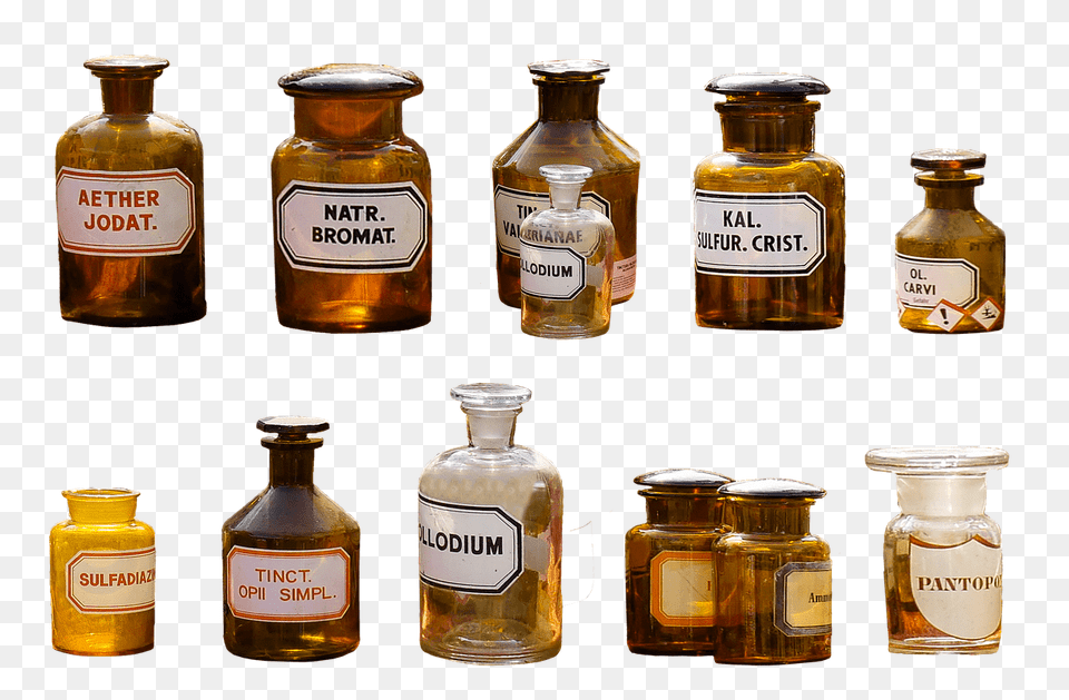 Pharmacy Flasks, Bottle, Cosmetics, Perfume, Jar Free Transparent Png