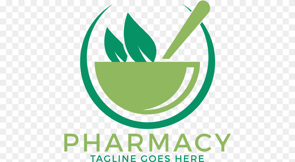 Pharmacy Medical Logo Design Graphic Design, Herbal, Herbs, Plant, Bowl Free Png