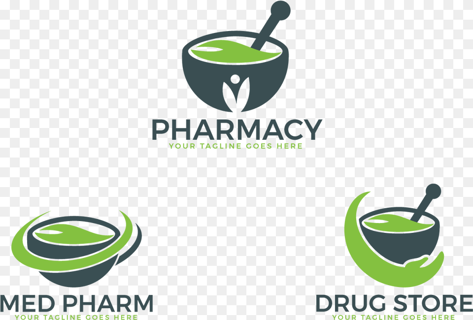 Pharmacy Medical Logo Design Set Graphic Design, Weapon, Cannon, Plant, Herbs Free Transparent Png