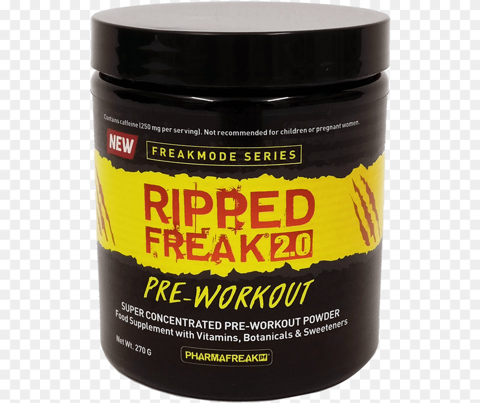 Pharmafreak Ripped Freak Pre Workout 270g Ripped Freak, Can, Tin, Bottle Free Transparent Png