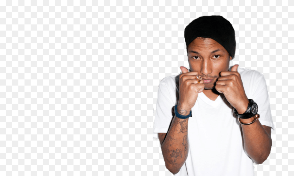 Pharrell Williams White Pharrell Williams, Head, Body Part, Face, Portrait Png Image