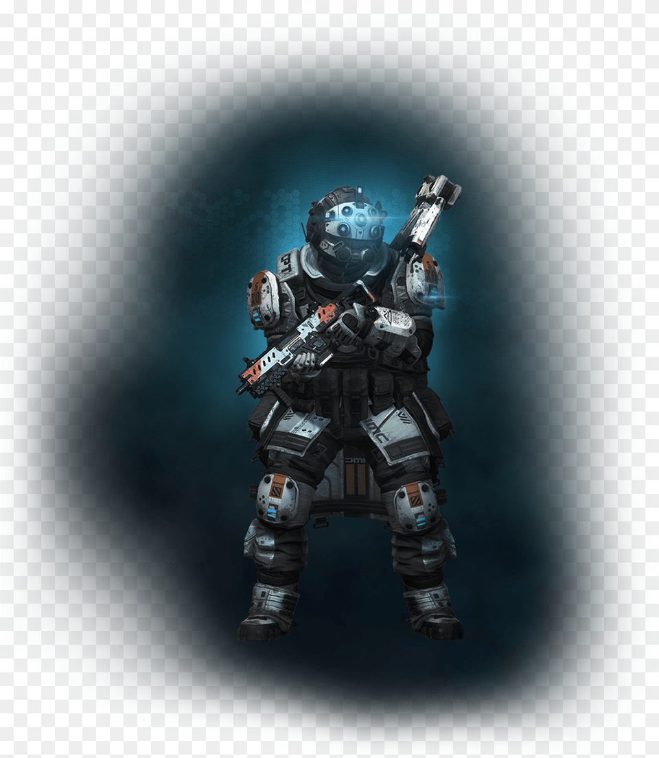 Phase Shit Pilot With Eva 8 Titanfall2, Adult, Male, Man, Person Free Transparent Png