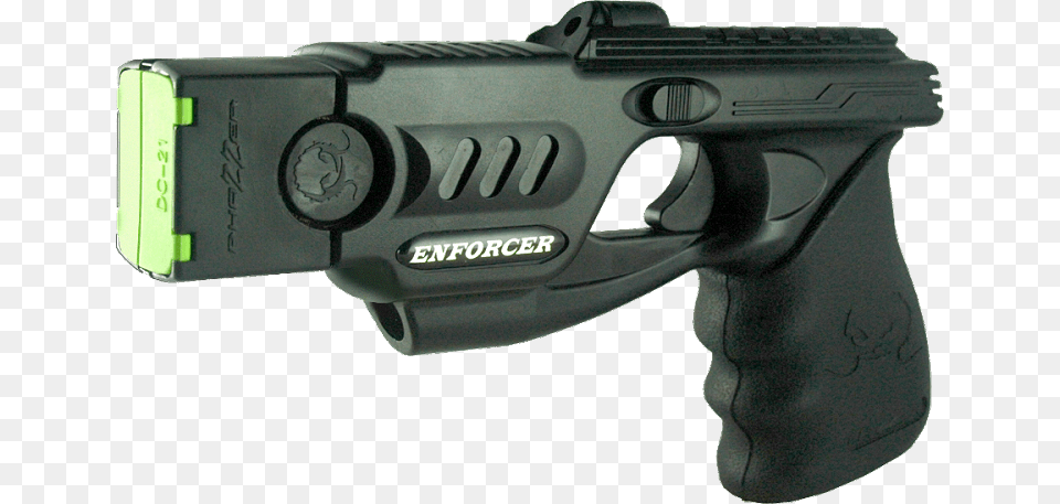Phazzer Enforcer Cew Stun Gun Compatible With The Phazzer Enforcer, Firearm, Handgun, Weapon, Rifle Png