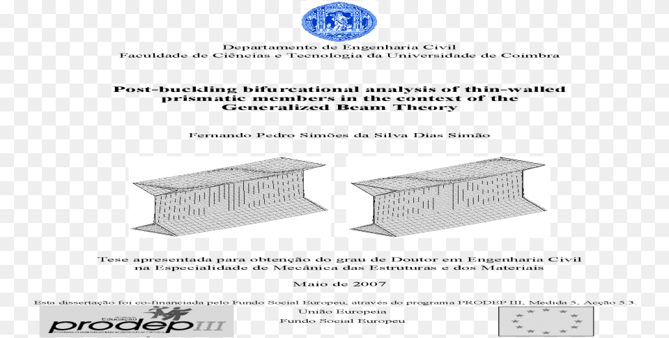 Phdthesis Post Buckling Bifurcational Analysis Of Thin Roof, Architecture, Building, Furniture, Accessories Free Png