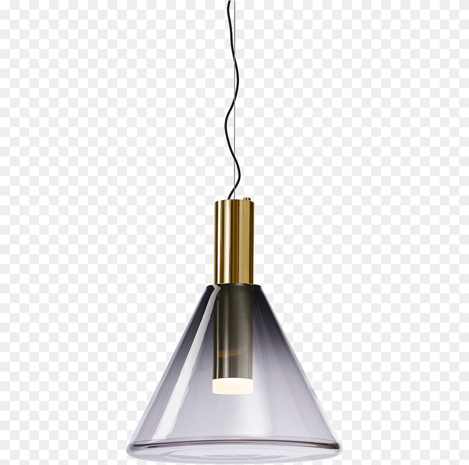 Phenomena Pendant Grey Gold Szaro Zota Lampa Wiszaca, Lamp, Lighting, Light Fixture Free Png Download