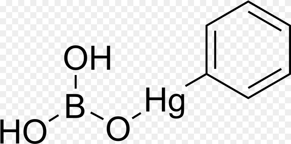 Phenylmercuric Borate Pyrimidine 5 Boronic Acid, Diagram Png