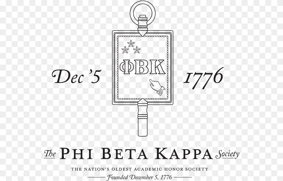 Phi Beta Kappa Key Pbk National Honors Society Logo, Advertisement, Poster, Text Png Image