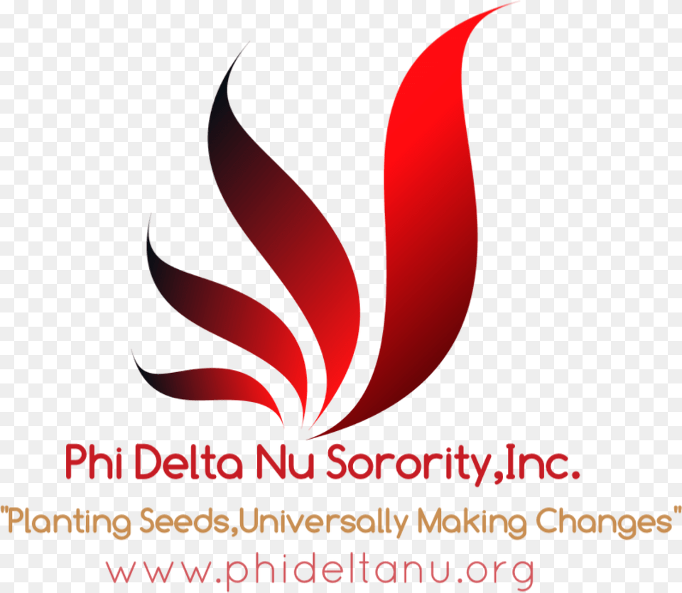Phi Delta Nu Sorority Inc Photograph, Logo, Art, Graphics Free Png Download