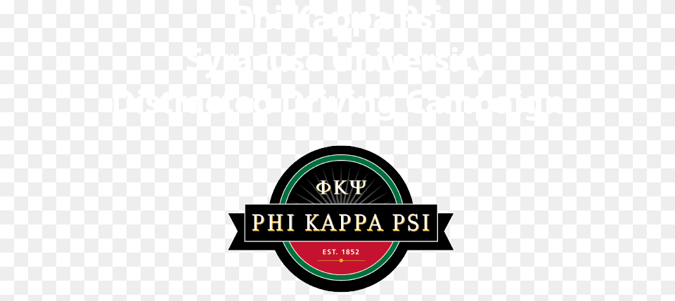 Phi Kappa Psi Distracted Driving Campaign, Logo, Factory, Architecture, Building Free Png