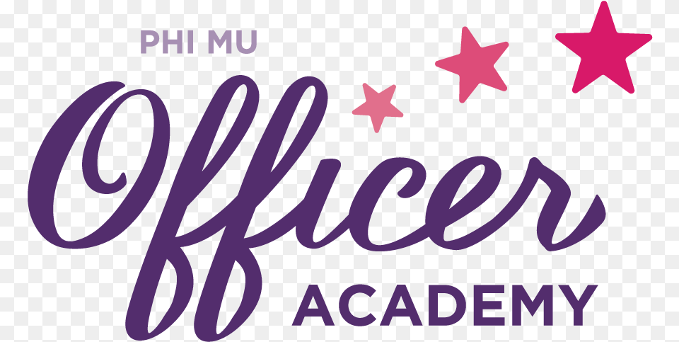 Phi Mu Officer Academy, Symbol, Purple, Text Png Image