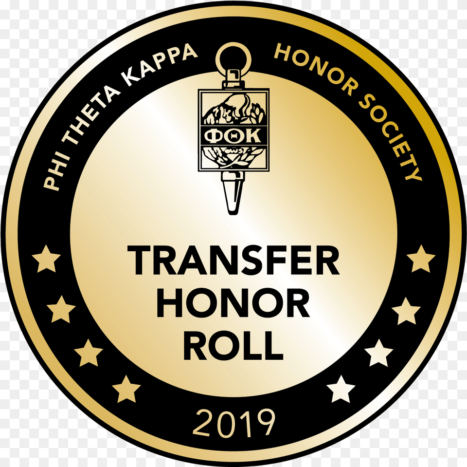 Phi Theta Kappa, Badge, Logo, Symbol, Gold Free Transparent Png