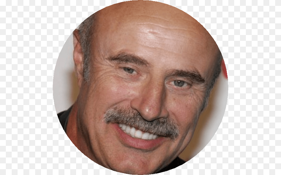Phil 6 Edited 1 Year Ago Dr Phil Face, Smile, Happy, Head, Person Free Png Download