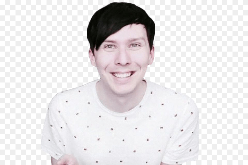 Phil Lester Beanie, Face, Happy, Head, Person Png Image