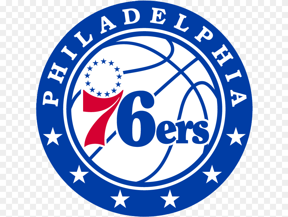 Philadelphia 76ers Logo, Symbol, Text, Badge Png