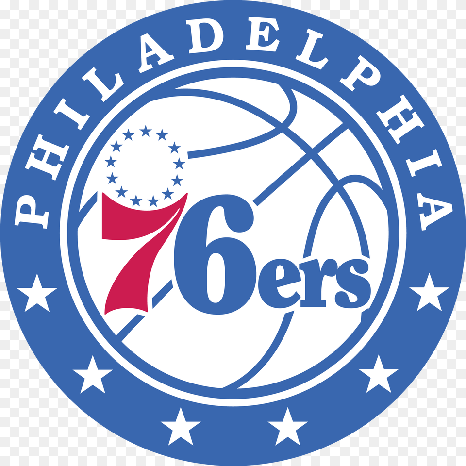 Philadelphia 76ers Logo, Symbol, Text, Badge Free Png