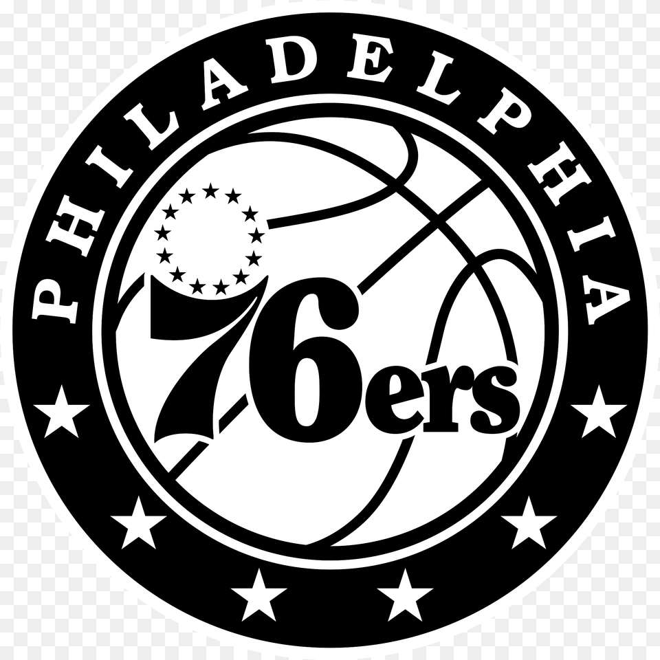 Philadelphia 76ers Logo, Symbol, Emblem, Text Free Png Download