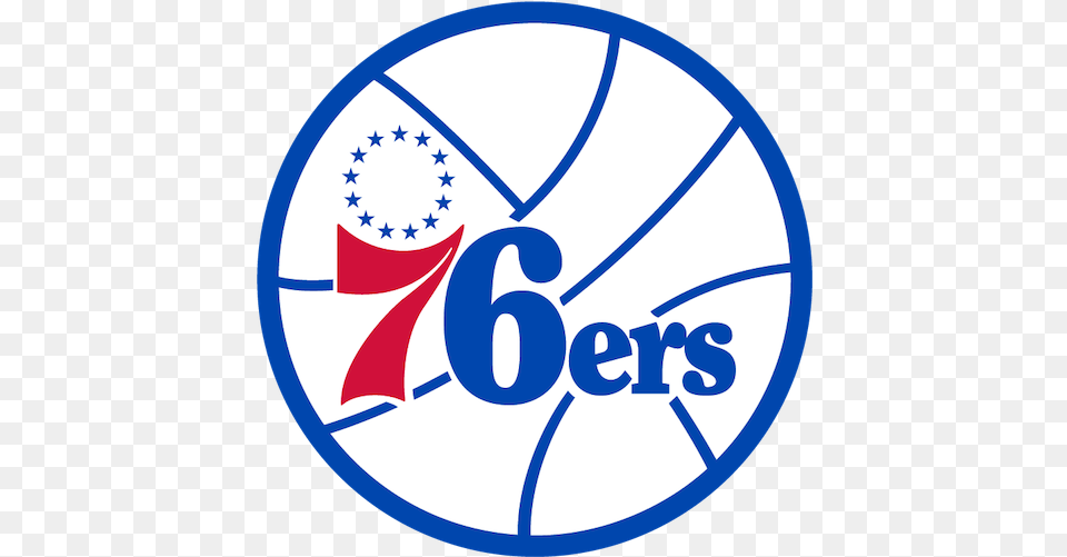 Philadelphia 76ers Philadelphia 76ers Logo, Text, Badge, Symbol Png Image