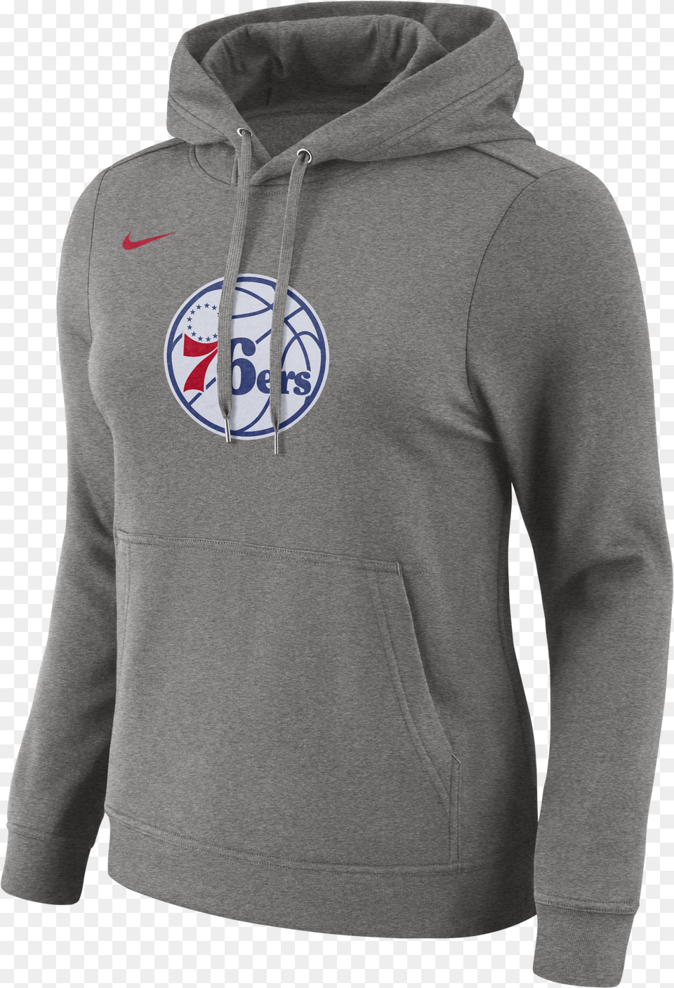 Philadelphia 76ers Womens Logo Hoodie, Clothing, Hood, Knitwear, Sweater Png Image