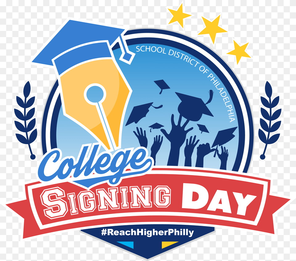 Philadelphia College Signing Day 2018, People, Person, Graduation, Logo Png