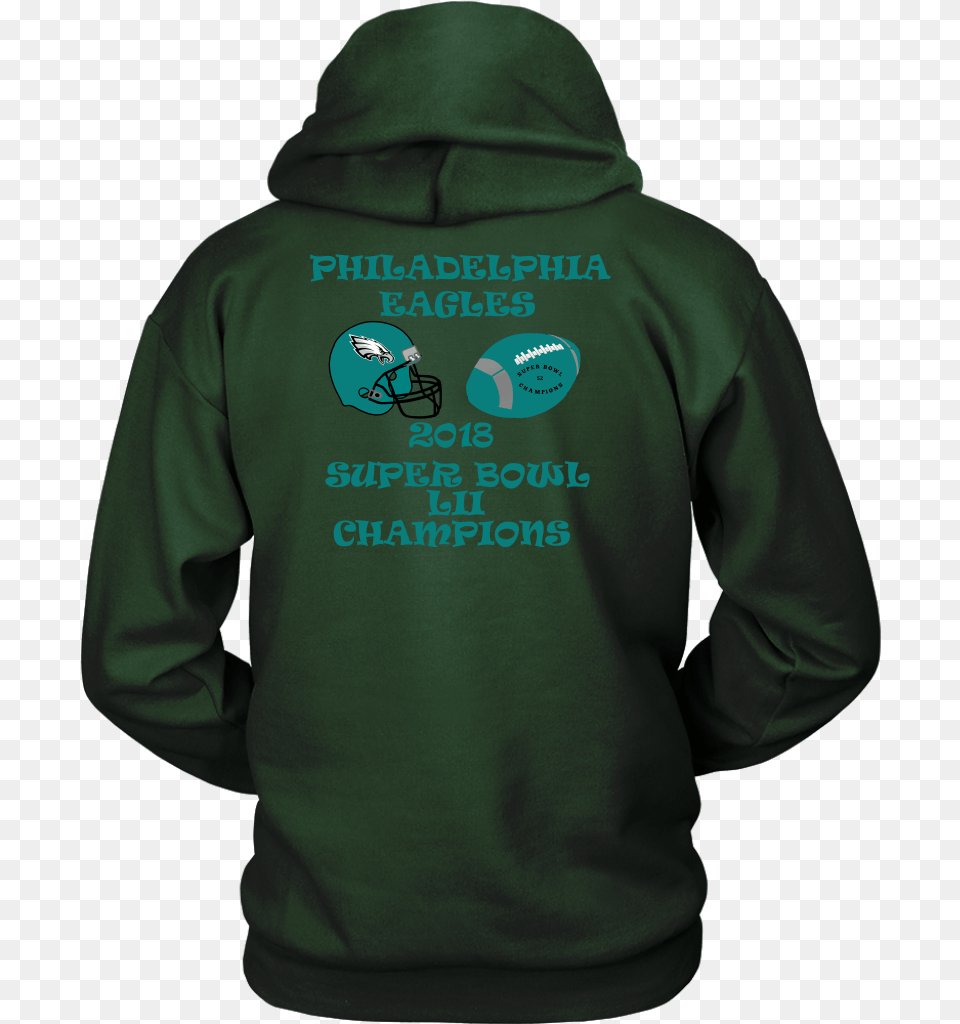 Philadelphia Eagles 2018 Super Bowl Lii Champions Unisex January Guy Hoodie, Clothing, Hood, Knitwear, Sweater Free Png