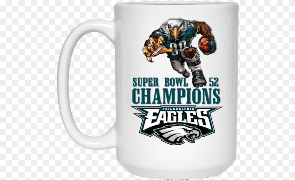 Philadelphia Eagles, Cup, Stein, Adult, Male Free Transparent Png