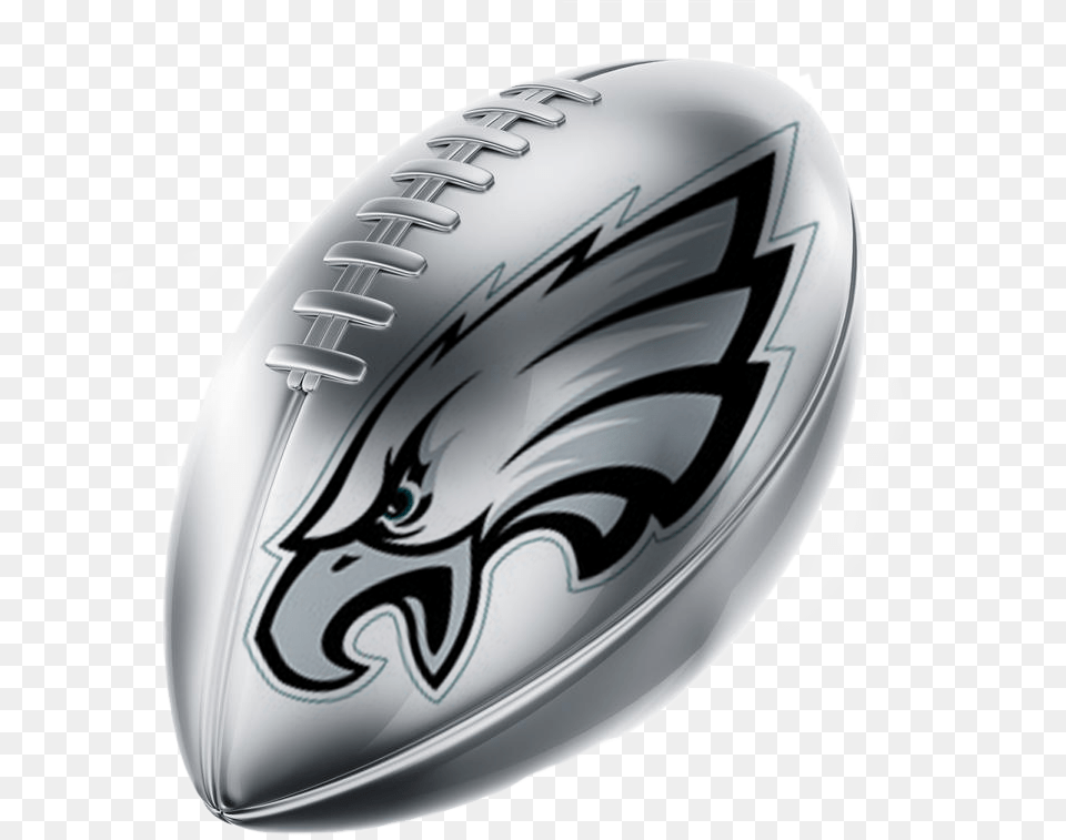 Philadelphia Eagles, Helmet, Ball, Rugby, Rugby Ball Png Image