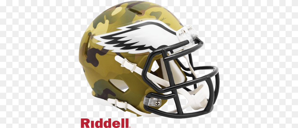 Philadelphia Eagles Camo Mini Speed Browns Helmet 2020, American Football, Football, Football Helmet, Sport Free Png Download