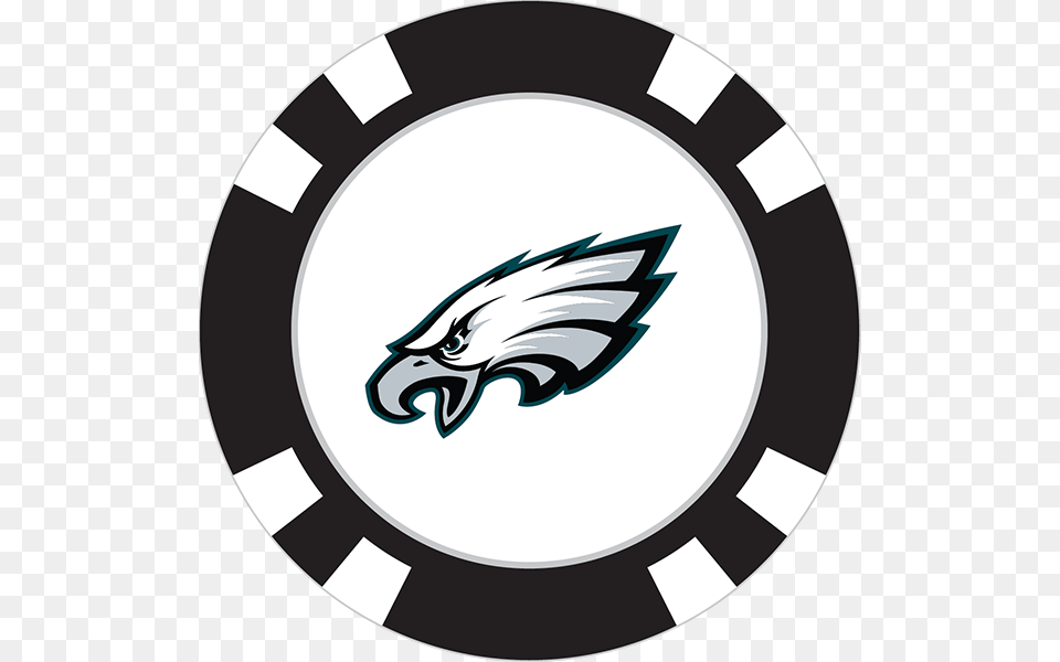 Philadelphia Eagles Clipart, Emblem, Symbol, Logo, Disk Free Png