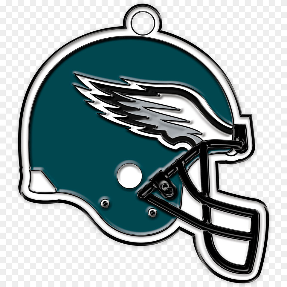 Philadelphia Eagles Clipart Nfl, Helmet, American Football, Football, Person Png