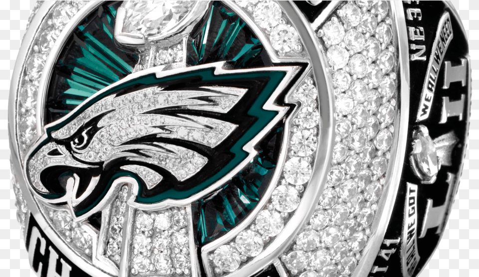 Philadelphia Eagles Get Super Bowl Rings Honoring Team, Accessories, Logo, Emblem, Symbol Png